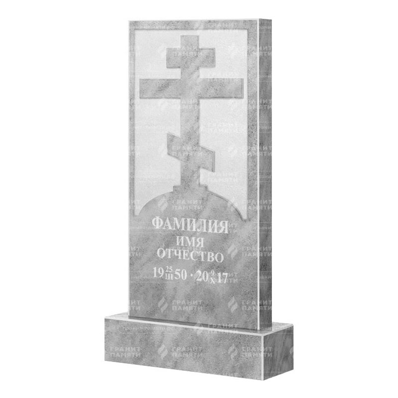 Памятники из мрамора в Октябрьске | Мраморный памятник ФМ-125
