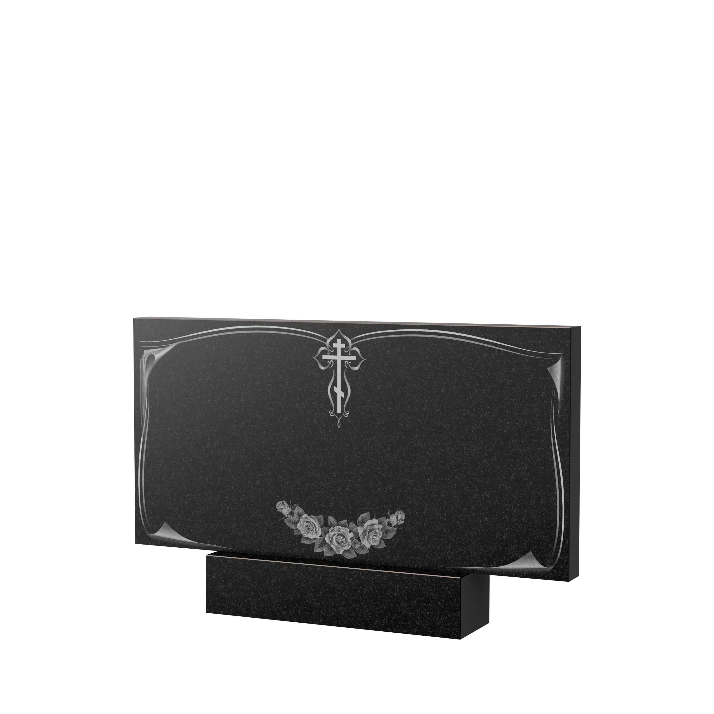 Художественное оформление памятника в Октябрьске | Художественное оформление на гранитную стелу, рисунок ГХО-001