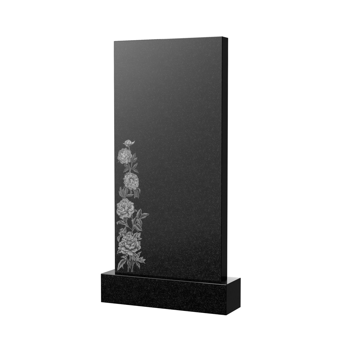 Художественное оформление памятника в Октябрьске | Художественное оформление на гранитную стелу, рисунок ВХО-059