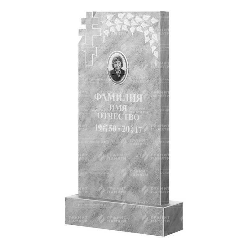 Памятники из мрамора в Октябрьске | Мраморный памятник ФМ-202