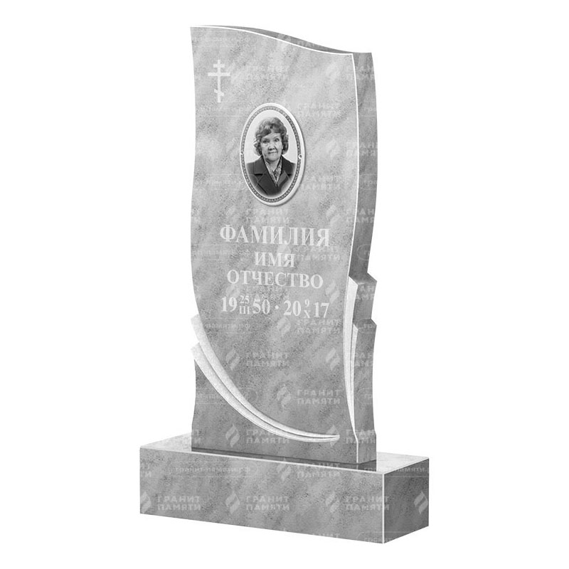 Памятники из мрамора в Октябрьске | Мраморный памятник ФМ-044