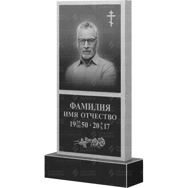 Гранитные памятники в Октябрьске | Гранитный памятник ФГ-163