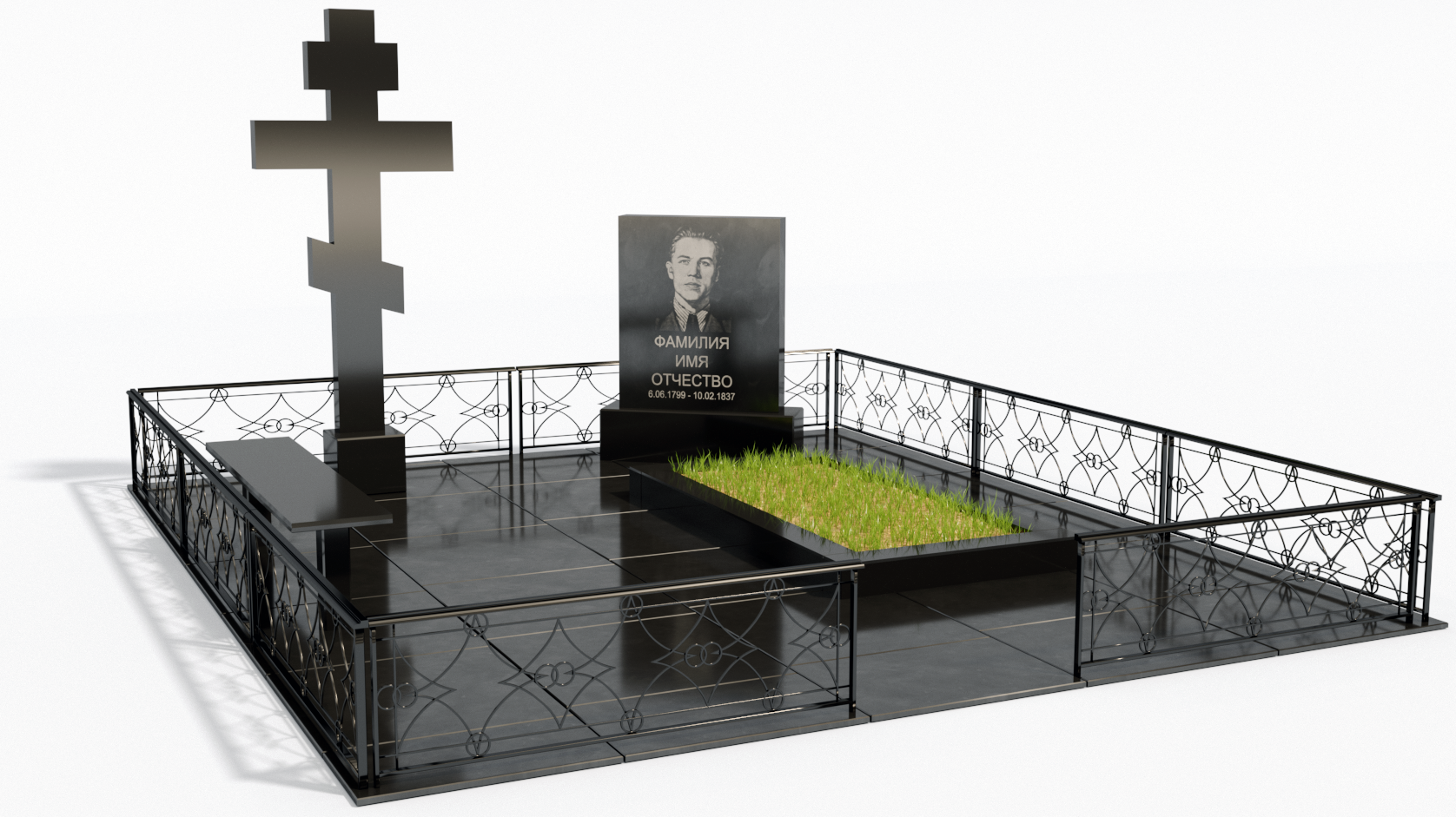 Одинарные мемориальные комплексы в Октябрьске | Мемориальный комплекс №1