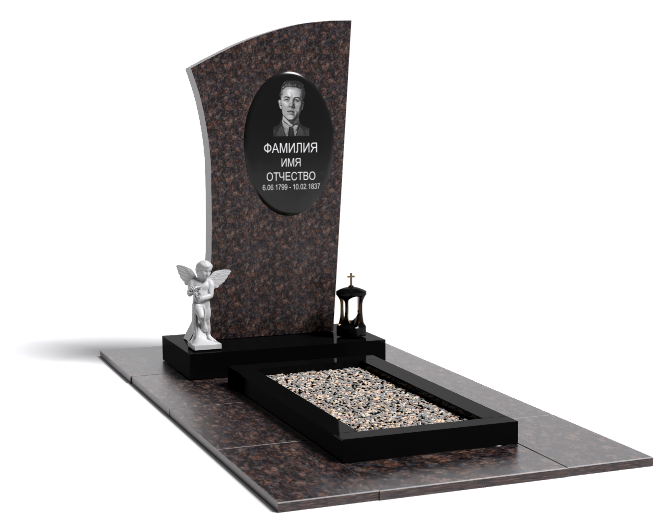 Одинарные мемориальные комплексы в Октябрьске | Мемориальный комплекс №14