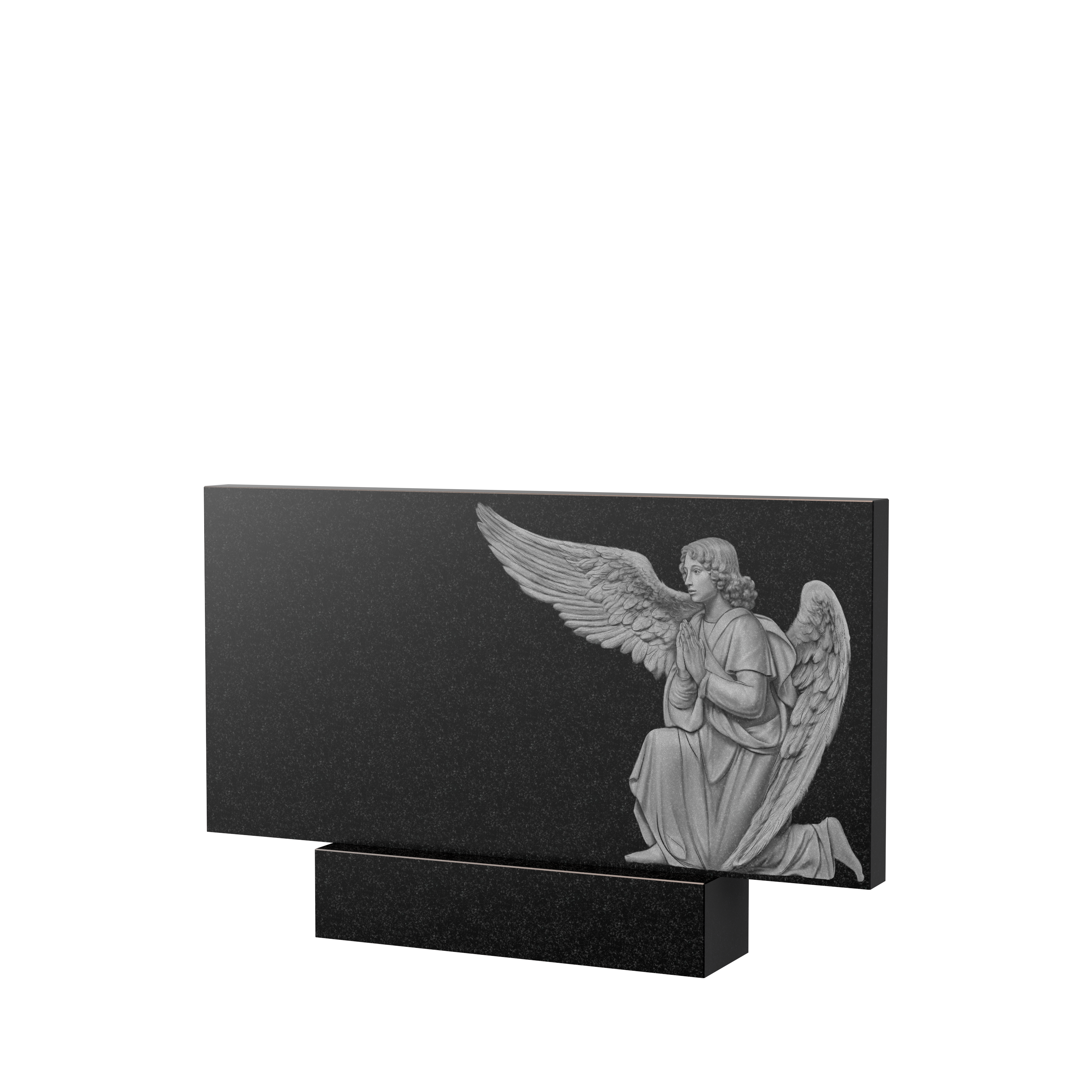 Художественное оформление памятника в Октябрьске | Художественное оформление на гранитную стелу, рисунок ГХО-007