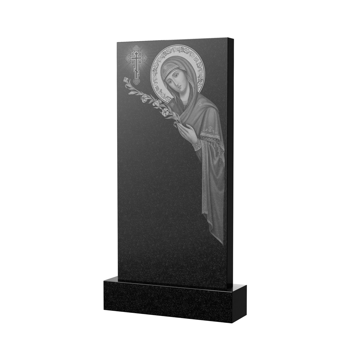 Художественное оформление памятника в Октябрьске | Художественное оформление на гранитную стелу, рисунок ВХО-035