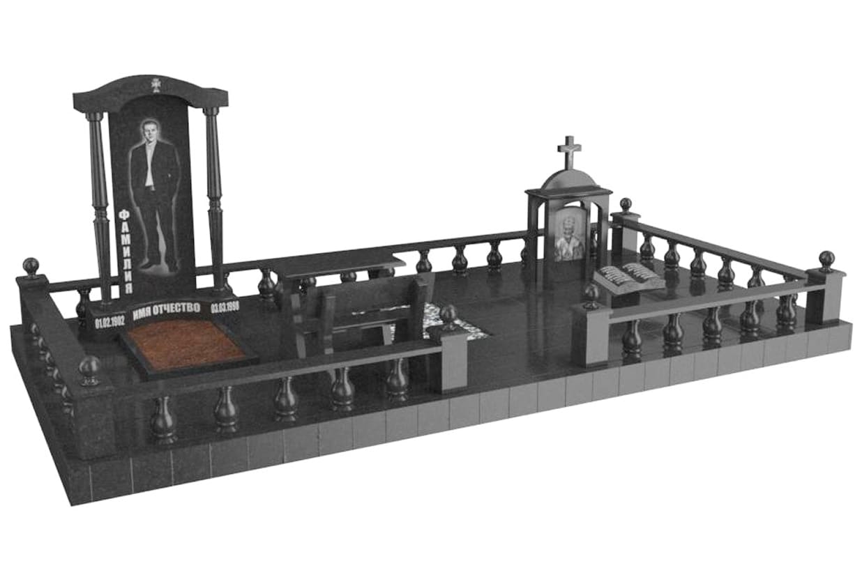 Двойные мемориальные комплексы в Октябрьске | Мемориальный комплекс №48