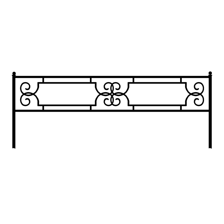 Кованые изделия в Октябрьске | Кованая оградка ОГ.004