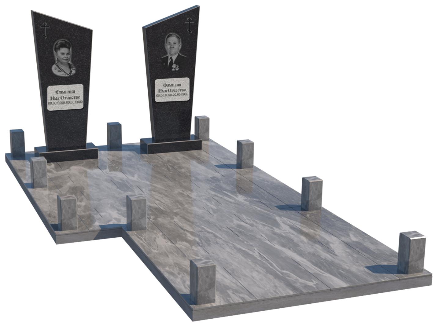 Двойные мемориальные комплексы в Октябрьске | Мемориальный комплекс №41