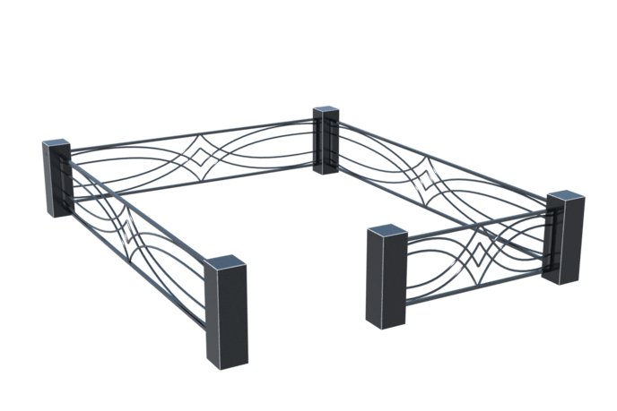 Цоколи на могилу в Октябрьске | Цоколь на могилу №0047
