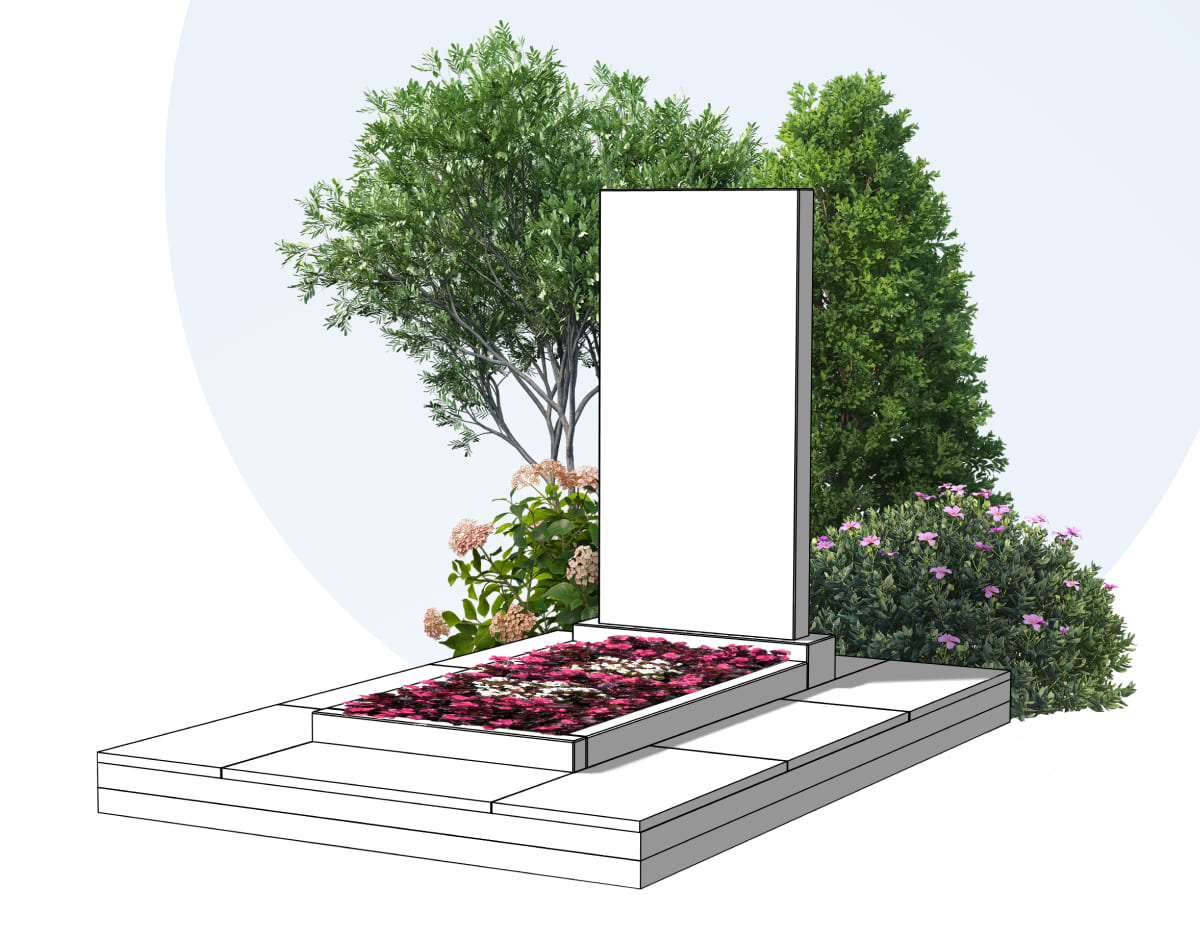 Уход и озеленение мест захоронений в Октябрьске