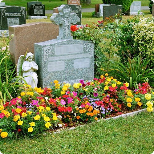 Благоустройство могил | Озеленение участка захоронения