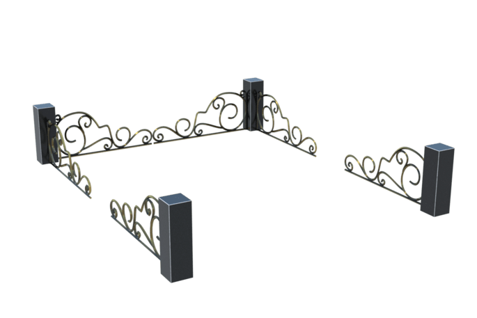 Цоколи на могилу в Октябрьске | Цоколь на могилу №0051