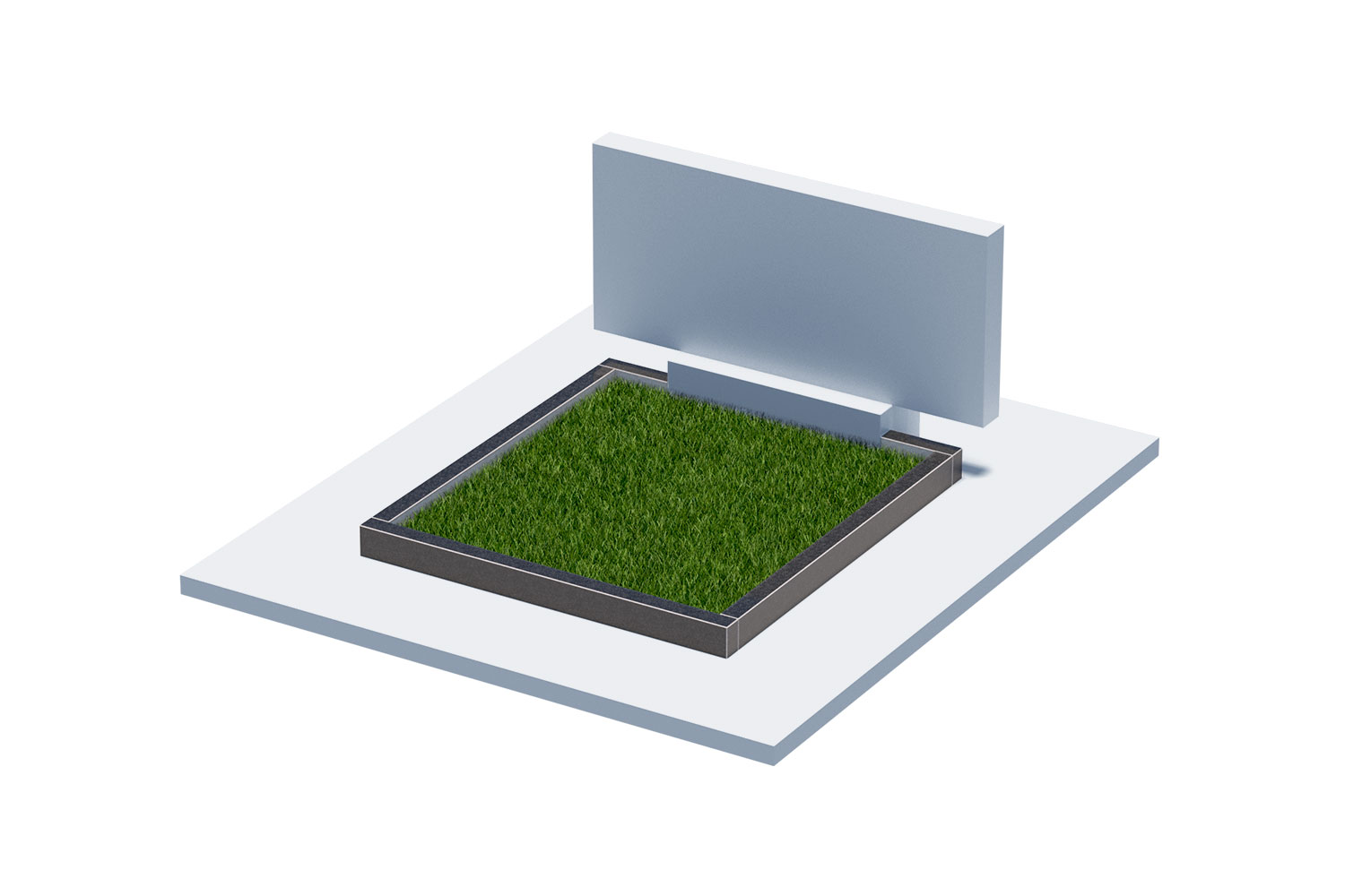 Цветники и надгробные плиты в Октябрьске | Цветник Общий