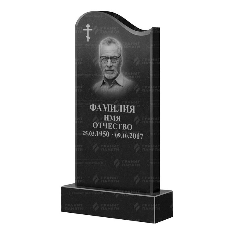Памятники из гранита классические в Октябрьске | Гранитный памятник ФГ-141