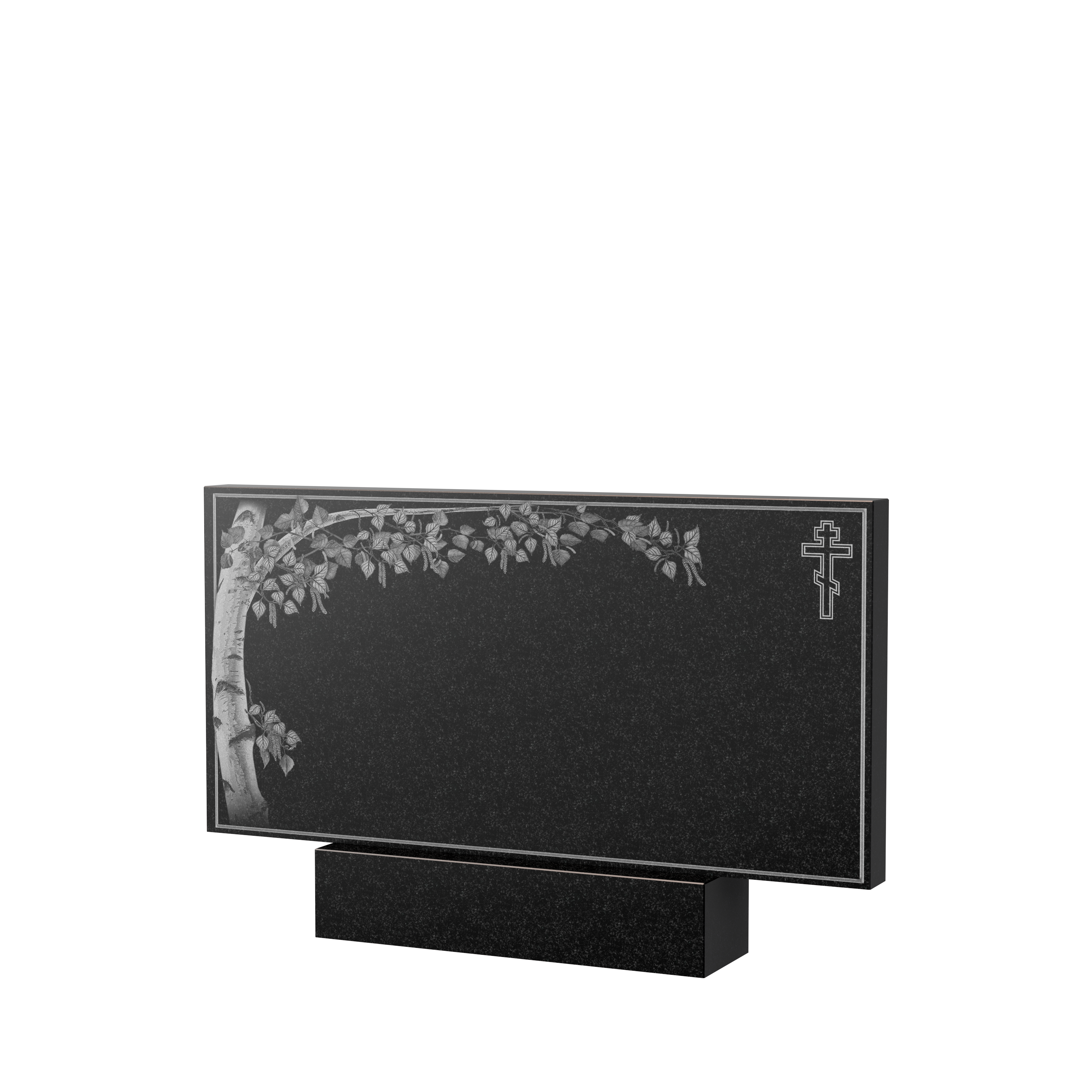 Художественное оформление памятника в Октябрьске | Художественное оформление на гранитную стелу, рисунок ГХО-005