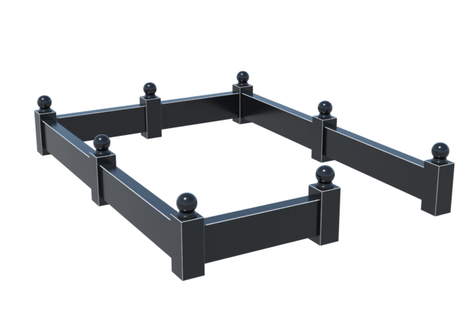 Цоколи на могилу в Октябрьске | Цоколь на могилу №0030