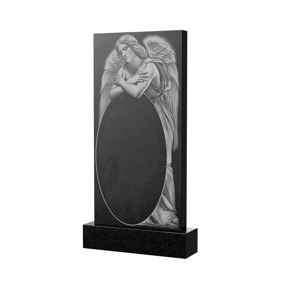 Художественное оформление памятника в Октябрьске | Художественное оформление на гранитную стелу, рисунок ВХО-016