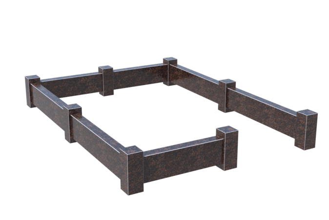 Цоколи на могилу в Октябрьске | Цоколь на могилу №0034