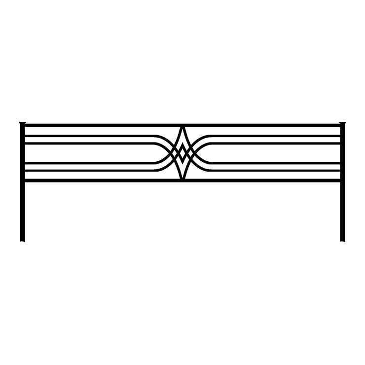 Металлические оградки, столы, скамейки в Октябрьске | Оградка №9