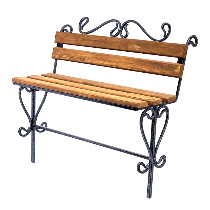 Кованые изделия в Октябрьске | Кованая скамейка СТ.005