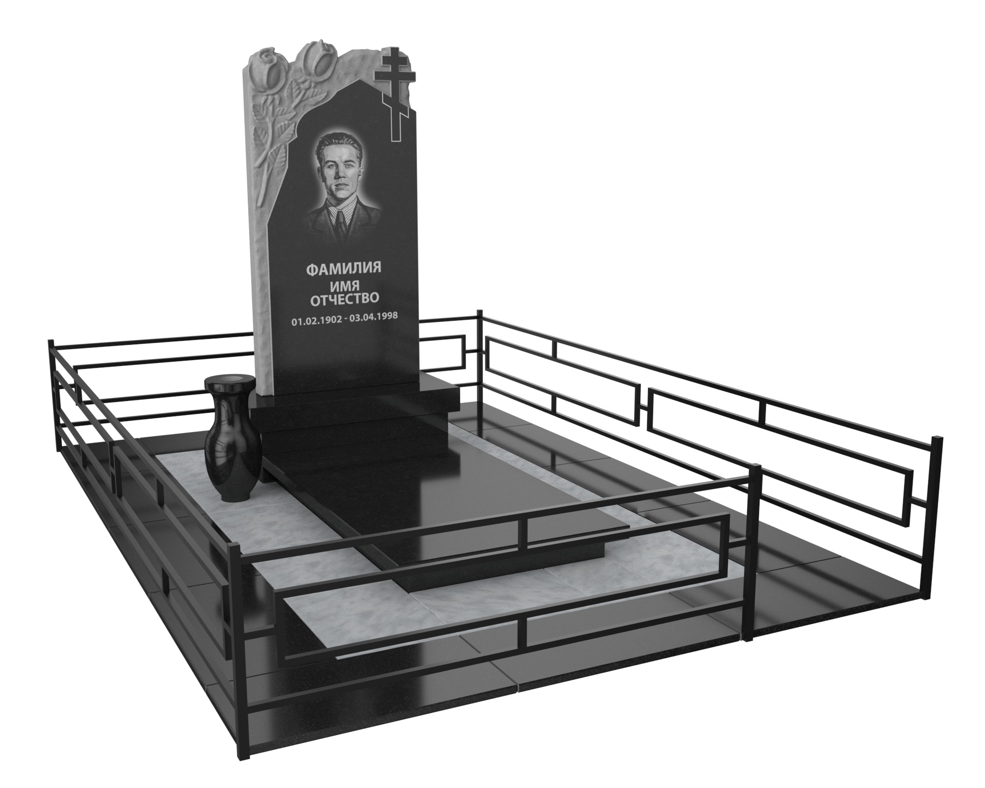 Одинарные мемориальные комплексы в Октябрьске | Мемориальный комплекс №28