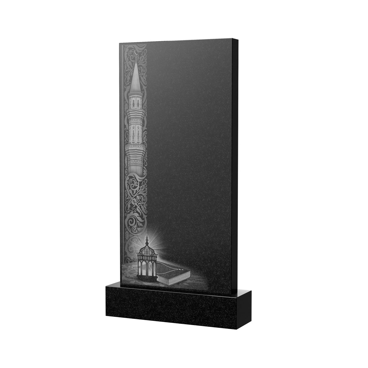 Художественное оформление памятника в Октябрьске | Художественное оформление на гранитную стелу, рисунок ВХО-038