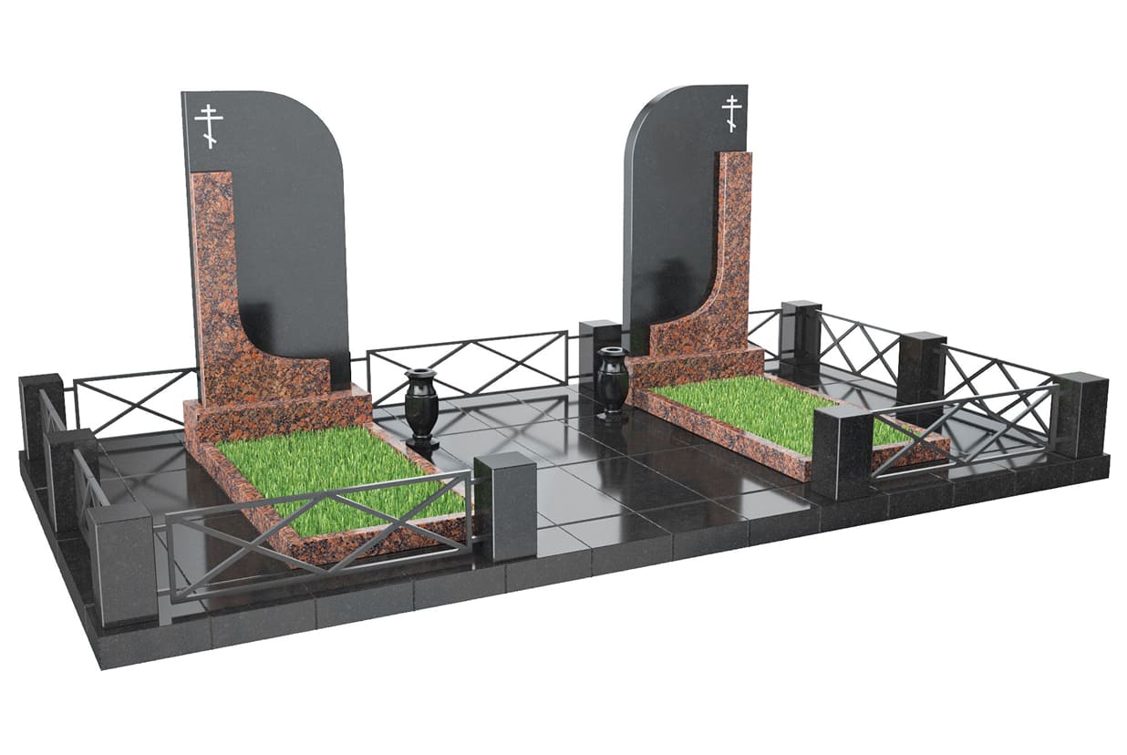 Двойные мемориальные комплексы в Октябрьске | Мемориальный комплекс №23