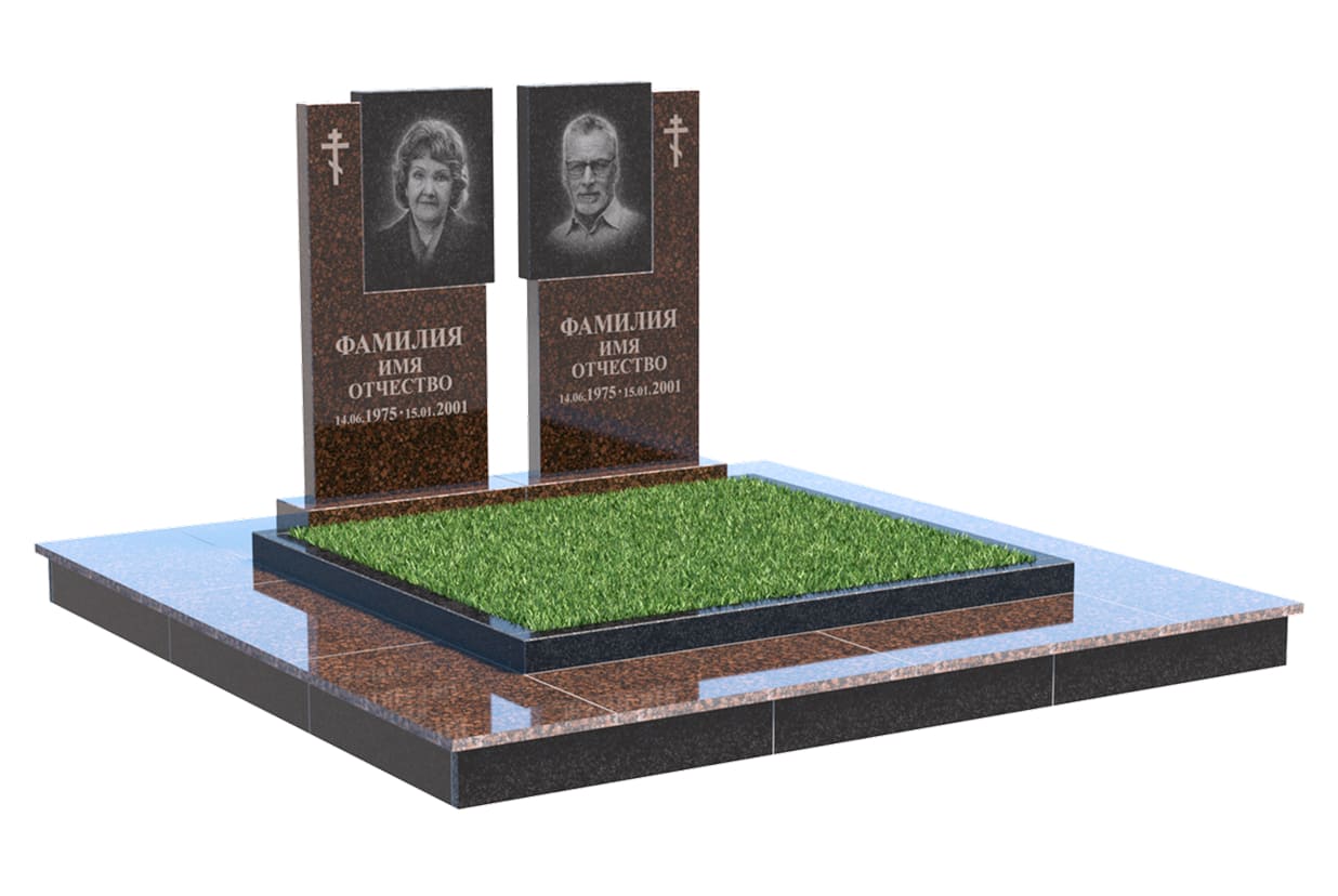 Двойные мемориальные комплексы в Октябрьске | Мемориальный комплекс №50