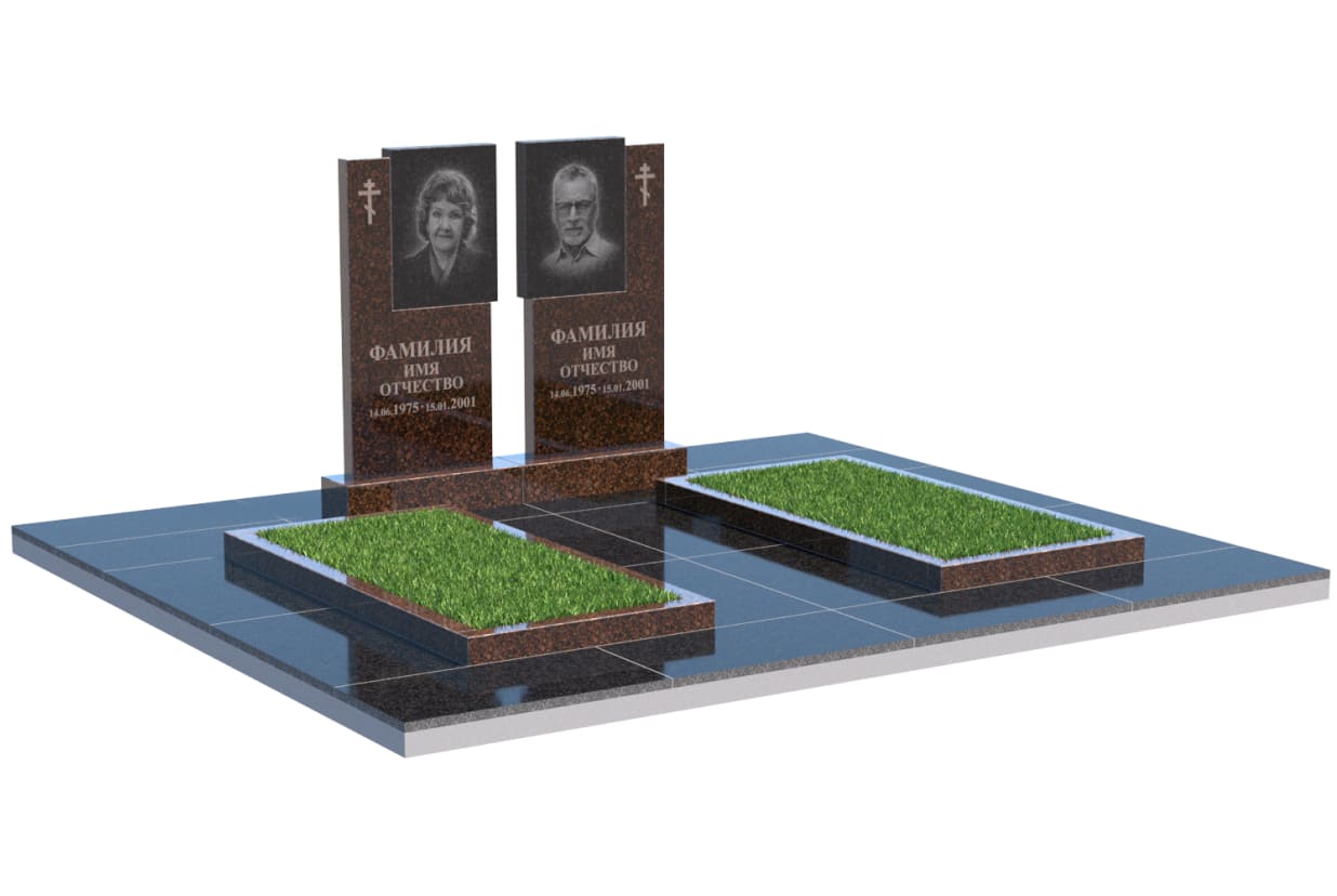 Двойные мемориальные комплексы в Октябрьске | Мемориальный комплекс №51