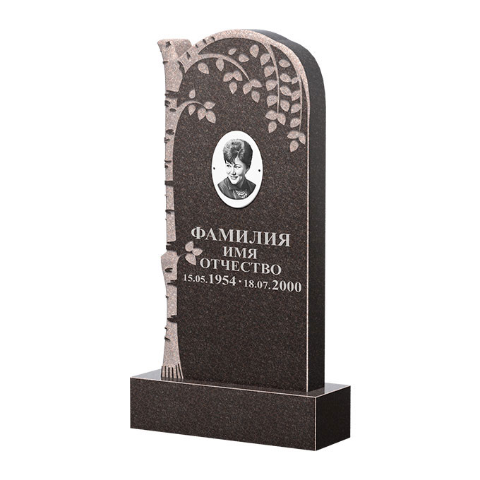Гранитные памятники в Октябрьске | Памятник из гранита Карел Brown ФГЦ-091