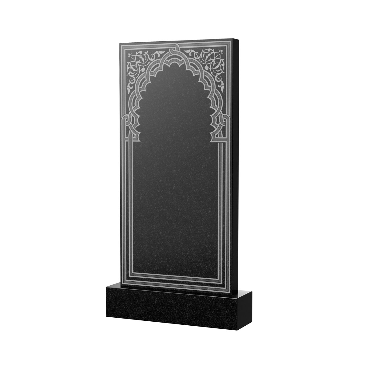 Художественное оформление памятника в Октябрьске | Художественное оформление на гранитную стелу, рисунок ВХО-045