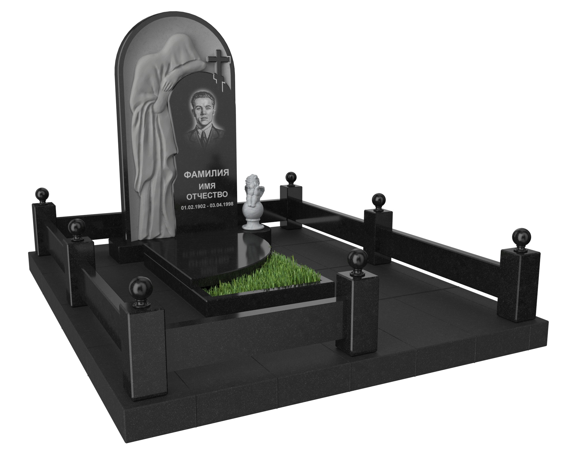 Одинарные мемориальные комплексы в Октябрьске | Мемориальный комплекс №27