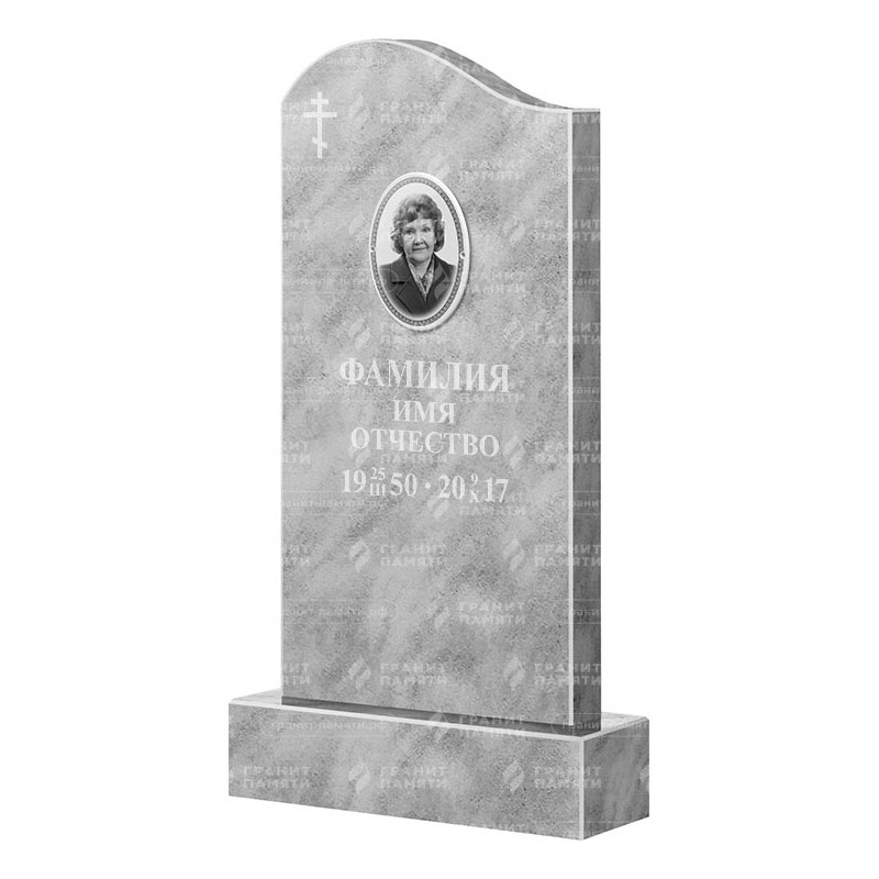 Бюджетные памятники в Октябрьске | Мраморный памятник ФМ-030